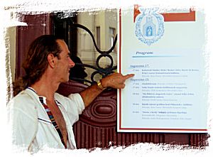 Harrie bij de aankondiging